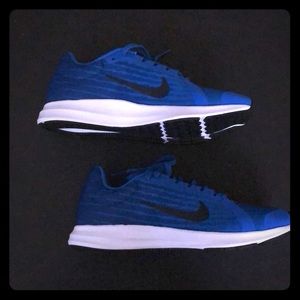 Blue Nike Running Shoes